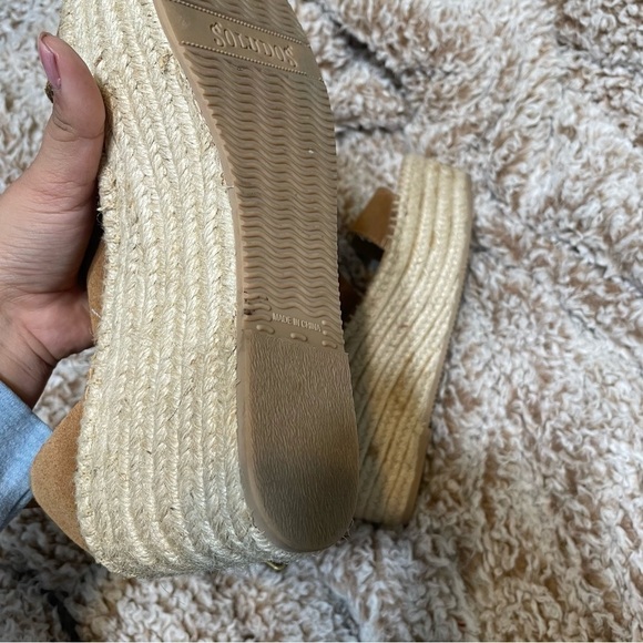 Soludos Palma Suede Espadrille Platform Sandals​​​ - Picture 3 of 6